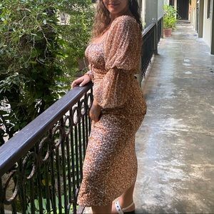 Free people mini dress, size XL